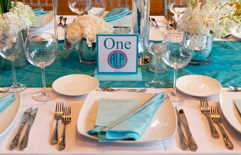 Bar/Bat Mitzvah Decor
